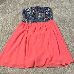 Strapless Dress